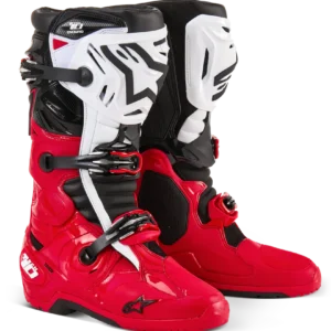 BOTAS ALPINESTARS TECH 10 ENDURO 2025 – NEGRA/ROJA.